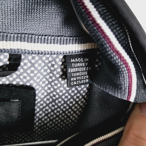 TED BAKER LONDON | Budpik full zip & snap button funnel neck bomber jacket - Picture 10 of 14